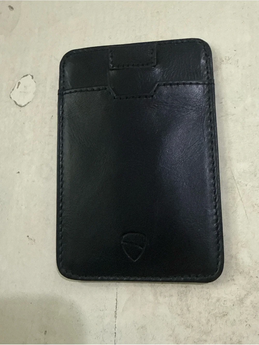 Vaultskin London Chelsea Black Leather RFID Wallet - New In Box